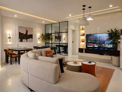 Chic 2 Bedrooms with Pool & Gym