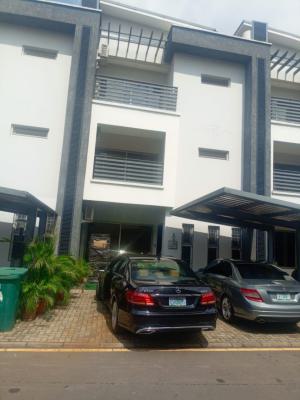 Fully Furnished & Serviced 4 Bedroom Terrace with Bq, Jabi, Jabi, Abuja, Terraced Duplex for Rent