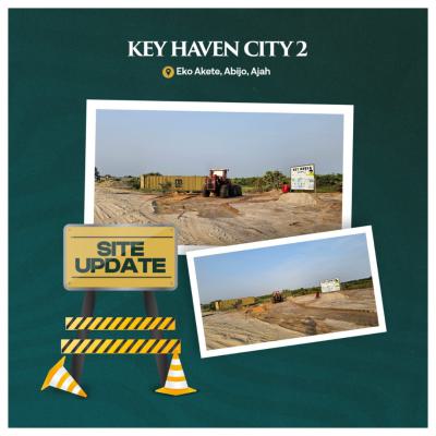 Ready to Build with Government Allocated C of O, Key Haven City 2 Eko-akete, Abijo, Lekki, Lagos, Mixed-use Land for Sale