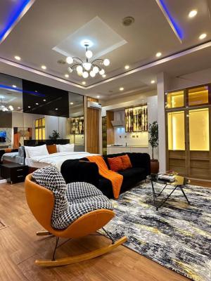 Luxuriously Furnished One Bedroom Studio Apartment, Osapa London, Lekki, Lagos, Flat / Apartment Short Let