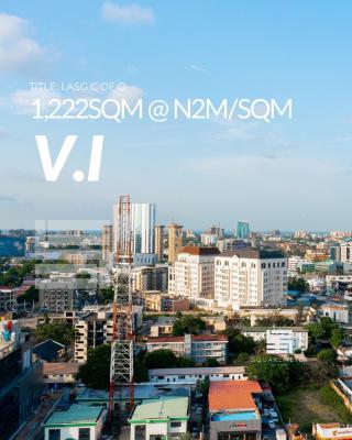 Lovely 1,222sqm Land Available, Adeola Hopewell, Victoria Island (vi), Lagos, Residential Land for Sale