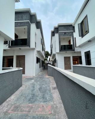 Newly Built 4-bedroom Semi-detached Duplex with Bq Gov-consent, Thomas Estate, Ajah, Lagos, Semi-detached Duplex for Sale