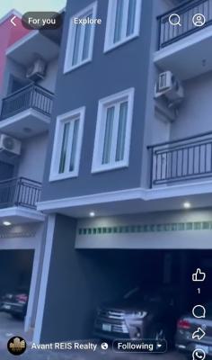 Tasteful 4 Bedroom Terrace with a Room Service Quarter, Methodist Church Street, Awuse Estate, Opebi, Ikeja, Lagos, Terraced Duplex for Sale