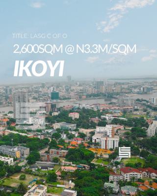Lovely 2,600sqm Land Available, 2nd Avenue Street, Ikoyi, Lagos, Residential Land for Sale