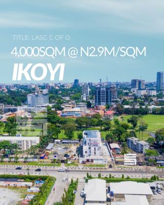 Lovely 4000sqm Land Available, Temple Road, Ikoyi, Lagos, Residential Land for Sale