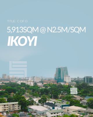 Lovely 5,913sqm Land Available, Alexander Road, Ikoyi, Lagos, Residential Land for Sale