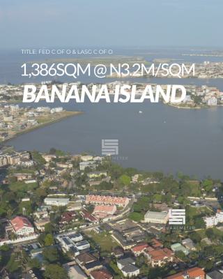 Lovely 1,386sqm Land Available, Banana Island, Banana Island, Ikoyi, Lagos, Residential Land for Sale