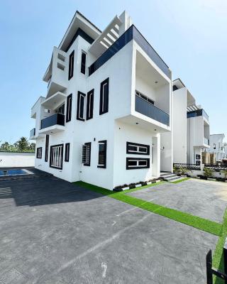 Luxurious 5-bedroom Fully Detached Duplex, Chevron, Lekki, Lagos, House for Sale