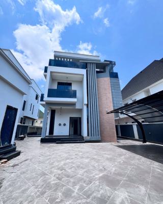 5bedroom Duplex with  Swimming Pool, Elevator Shaft and 2rooms Bq, Zone E, Apo Resettlement, Apo, Abuja, Detached Duplex for Sale
