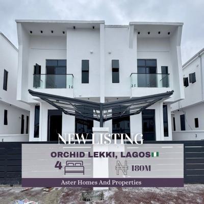 Massive 4 Bedroom Semi-detached Duplex, Orchid Road, Lekki Expressway, Lekki, Lagos, Semi-detached Duplex for Sale