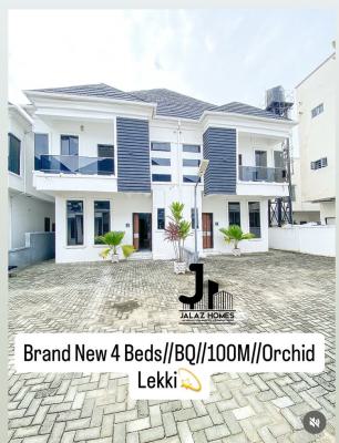 Brand New 4 Bedroom Semi Detached Duplex with Bq, Orchid, Lekki, Lagos, Semi-detached Duplex for Sale