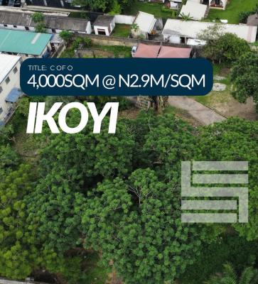 Lovely 2,900sqm Land Available, Ikoyi, Ikoyi, Lagos, Residential Land for Sale