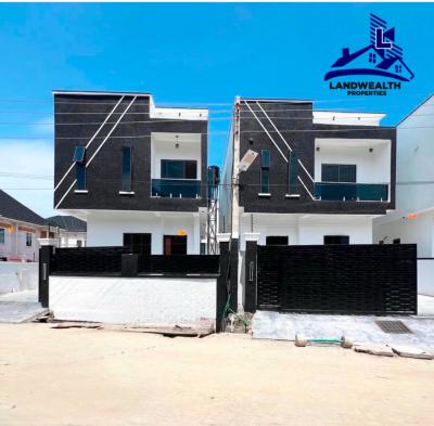 Tastefully 4 Bedroom Fully Detached Duplex with Bq Corner Unit, Lekki County Homes, Ikota, Lekki, Lagos, Detached Duplex for Sale