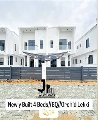 Well Finished 4 Bedroom Duplex with Bq and Self Compound, Orchid Road, Lekki, Lagos, Semi-detached Duplex for Sale