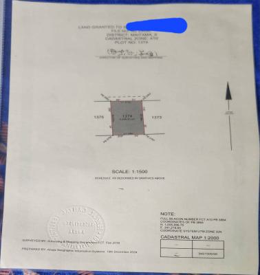Maitama 2 Residential Plot, Maitama District, Maitama 2, Maitama District, Abuja, Residential Land for Sale