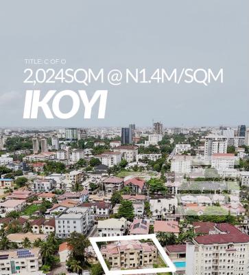 Lovely 2,024sqm Land Available, Ikoyi, Ikoyi, Lagos, Residential Land for Sale