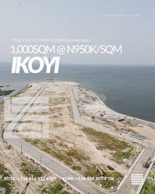 Lovely 1,000sqm Land Available, Ikoyi, Ikoyi, Lagos, Residential Land for Sale