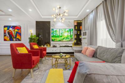Stylish 2 Bedroom with Snooker and Wifi, Washing Machine Available, Lekki Phase 1, Lekki, Lagos, Flat / Apartment Short Let