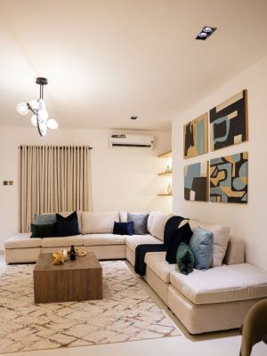 Cozy 2 Bedrooms with Outdoor Jacuzzi, Behind Dowen College, Lekki Phase 1, Lekki, Lagos, Flat / Apartment Short Let