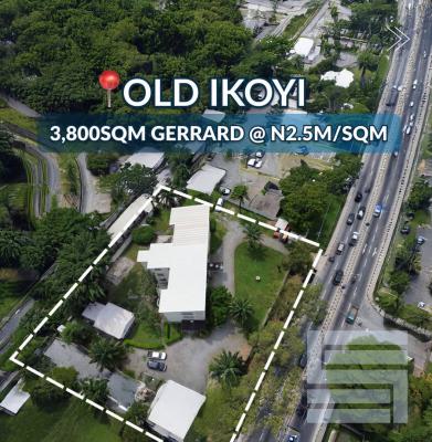 3800sqm of Land with Excellent Facilities, Old Ikoyi, Ikoyi, Lagos, Mixed-use Land for Sale