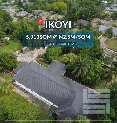 Very Attractive 5,913 of Land in Old Ikoyi, Old Ikoyi, Ikoyi, Lagos, Land for Sale