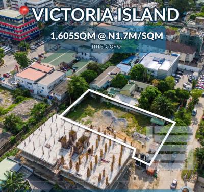 Strategic Plot of Land Measuring 1605 with C of O, Victoria Island (vi), Lagos, Land for Sale