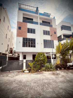 Exquisite 4-bedroom Semi-detached Duplex  Elevator, Pool & Top-tier Finishing, Banana Island, Ikoyi, Lagos, Semi-detached Duplex for Sale