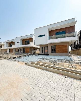 Newly Built 5 Bedrooms Fully Detached House with Bq, Lagoon District, Lekki Phase 1, Lekki, Lagos, Detached Duplex for Sale