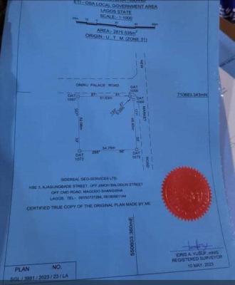 Joint Venture: Oniru*    *2,800sqm* for Jv on Palace Road, Oniru., Oniru, Victoria Island (vi), Lagos, Land for Sale