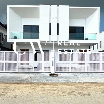 4 Bedroom Semi- Detached Duplex + Bq in Lekki, Lekki, Lagos, Semi-detached Duplex for Sale