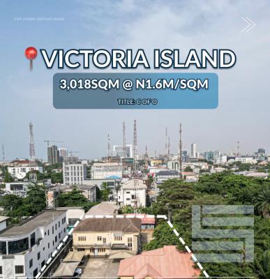 Exclusive 3,018sqm of Land in a Very Good Location, Victoria Island (vi), Lagos, Land for Sale