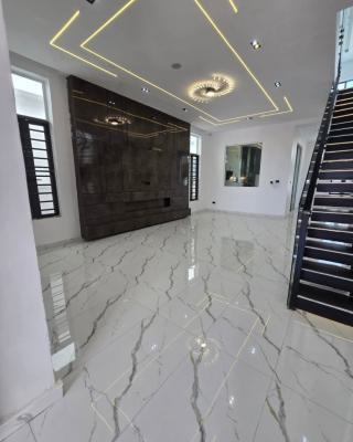 Contemporary 5-bedroom Fully Detached Duplex with Swimming Pool & Bq, Ajah, Lagos, Detached Duplex for Sale