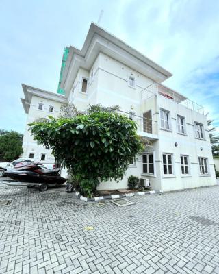 Comfortable 3 Bedroom Flat in a Block of 6 Flats with Swimming Pool, Off Alexander Road, Ikoyi, Lagos, Flat / Apartment for Rent