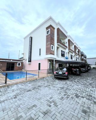 Luxury 4 Bedroom Terrace Duplex with Bq, Lekki Right Side, Lekki Phase 1, Lekki, Lagos, Terraced Duplex for Sale
