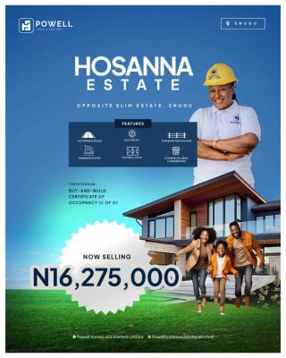 Land, Hossana Estate, Abakpa Nike, Enugu, Enugu, Mixed-use Land for Sale