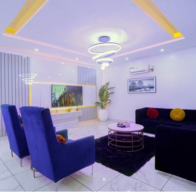 Luxurious 3-bedroom Serviced Apartment with Pool, Itedo Estate, Off Freedom Way, Lekki, Lagos, Flat / Apartment Short Let