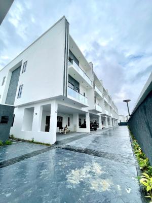 Decent 4 Bed Terrace Duplex  on Two Floor with Bq, Ikate, Lekki, Lagos, Terraced Duplex for Sale