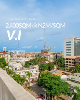 Lovely 2,400sqm Land, Off Idejo, Victoria Island (vi), Lagos, Residential Land for Sale