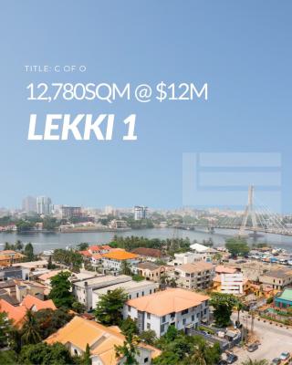 Lovely 12,780sqm Land, Lekki Phase 1, Lekki, Lagos, Residential Land for Sale
