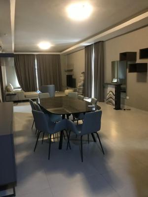 Luxury 3 Bedrooms Serv & Furnished Flat,pool,gym,elevator,24/7 Service, Jabi Main, Serene Neighborhood,, Jabi, Abuja, Flat / Apartment for Rent