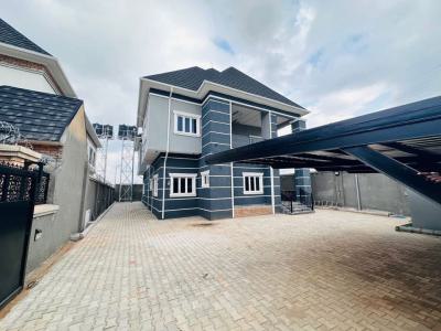 Brand New 5 Bedroom Spacious Detached Duplex with 2 Living Rooms, Serene Neighborhood, Kukwaba, Abuja, Detached Duplex for Sale