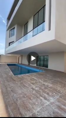 Luxury Finished 6 Bedrooms Waterfront Detached House, with Bq., Banana Island Estate, Ikoyi, Lagos, Detached Duplex for Sale