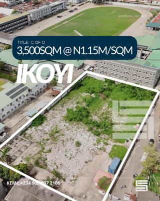 Lovely 3500sqm Land Available, Ikoyi, Ikoyi, Lagos, Residential Land for Sale