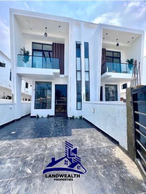 Contemporary 4 Bedroom Semi-detached Duplex with Bq, Ikota, Lekki, Lagos, Semi-detached Duplex for Sale