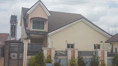 a Standard 4bedroom Detached Duplex with 1bedroom Bq, Off Airport Road, Aso District  Lugbe, Abuja, Lugbe District, Abuja, Detached Duplex for Sale