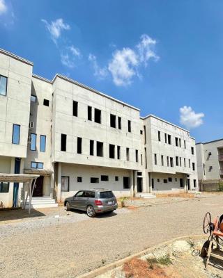 Distressed Four Bedrooms Terrace Duplex with Bq, Just Behind Games Village Estate, Kaura, Abuja, Terraced Duplex for Sale