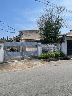 Buy and Rebuild Bungalow in a Well Interlocked Street and Serene Estat, a Minute Drive to Surulere Shoprite Mall, Adeniran Ogunsanya, Surulere, Lagos, Detached Bungalow for Sale