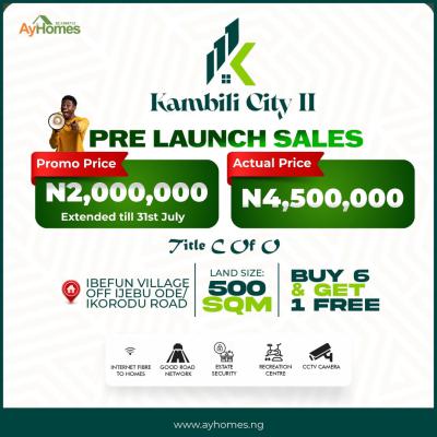 Buy and Build: Affordable Land, Cof O Title for Homeowners & Investors, Fastest Property to Own As Investor Or First Time Buyer,ibefun Village, Ikorodu, Lagos, Mixed-use Land for Sale