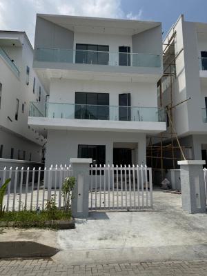 Amazing 5 Bedroom Fully Detached Duplex, Built in a Gated Estate with a Cinema Bq and a Pool, Osapa, Lekki, Lagos, House for Sale