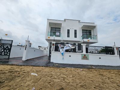 Luxury 4 Bedroom Semi-detached Duplex with Boys Quarter, Sangotedo, Ajah, Lagos, Semi-detached Duplex for Sale